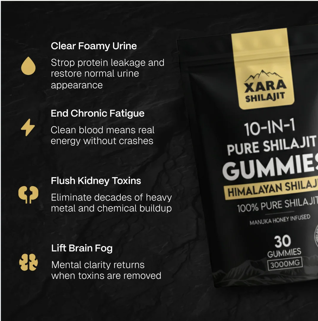 XARA SHILAJIT® Pure Shilajit Gummies Kidney support - Image 2