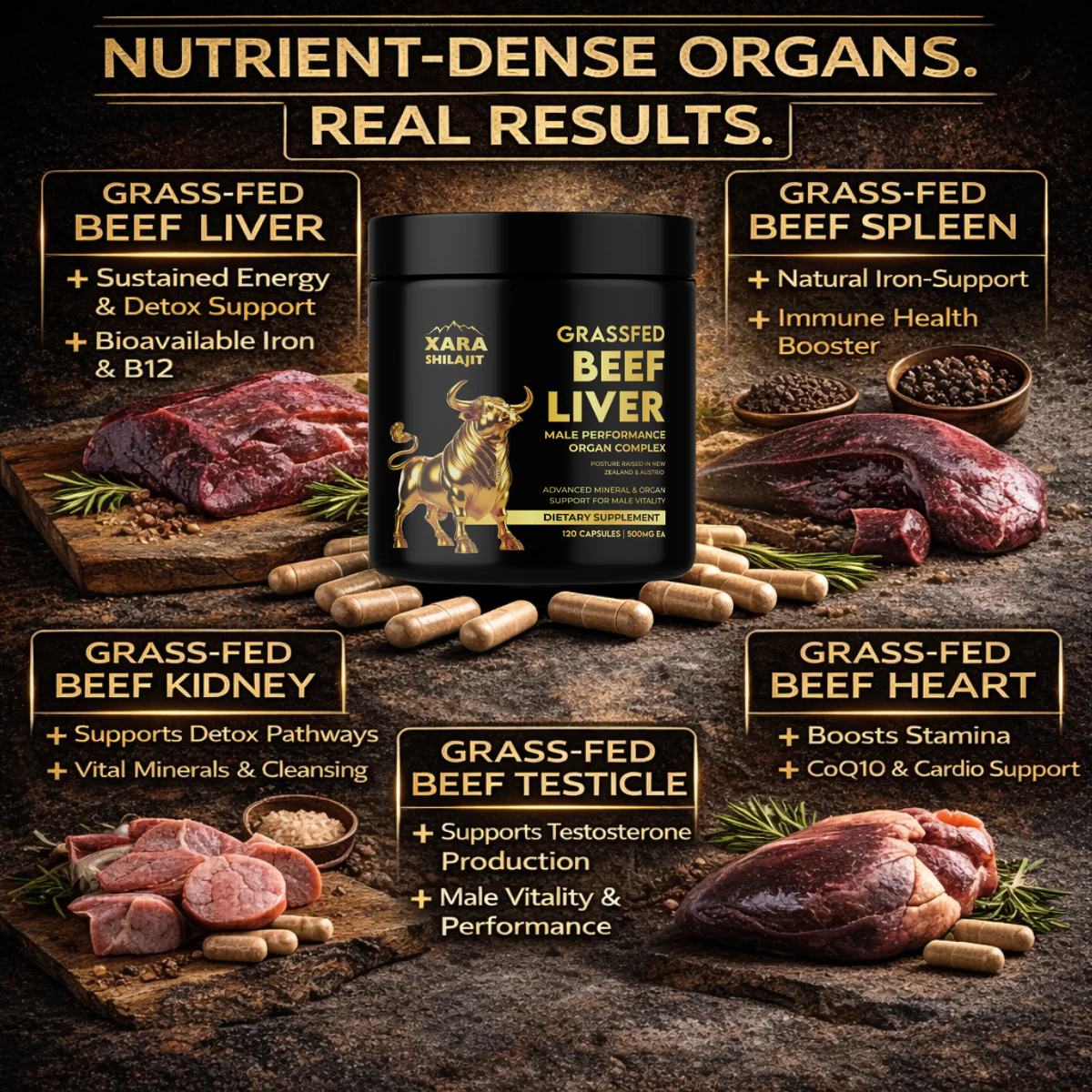 XARA SHILAJIT® Beef Liver - Image 4