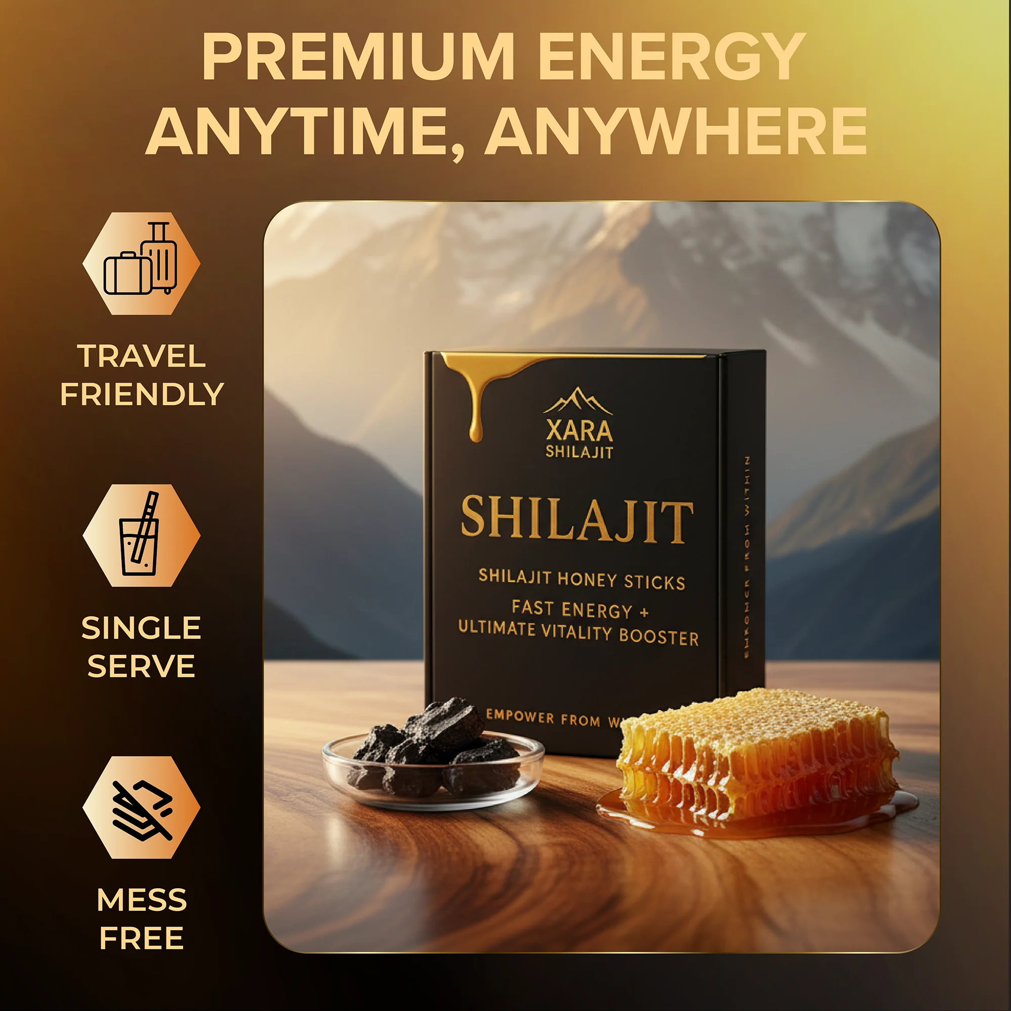 XARA SHILAJIT™ Honey Sticks - Image 7